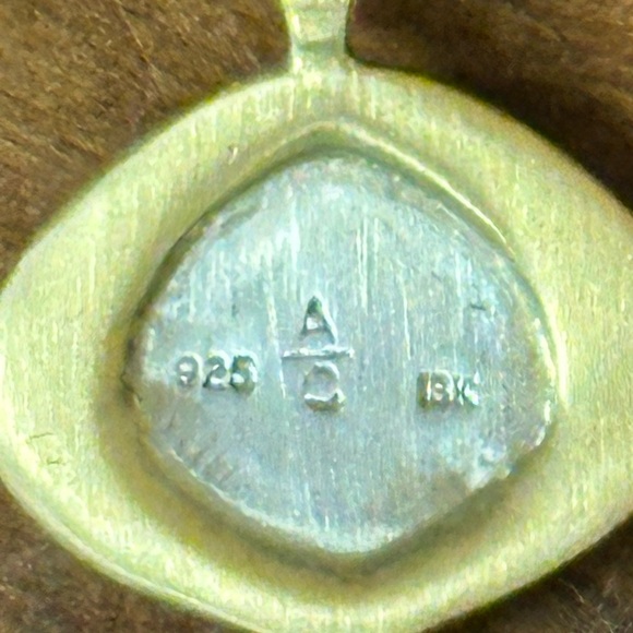 “Mondo Joya Necklace” gold pendant by Adel Chefridi. New with tags from Sundance - Picture 7 of 8